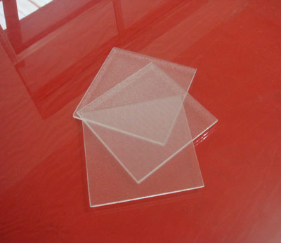 3.2mm超白布纹钢化玻璃